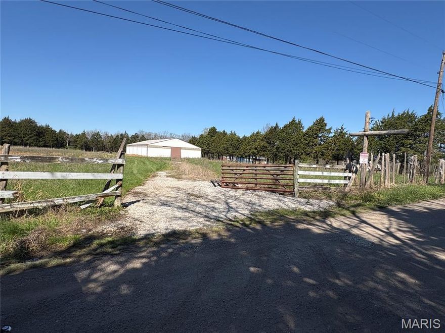 3.76 Acres of level ground on private road.  Large shed already on the property.  It is at least 100' x 50' with concrete floor on most of it.  Water, sewer and electric are all either on the property or close by.  Great opportunity to build your dream house. Any personal property currently at the property will remain and be considered abandoned/trash and will be the responsibility of the purchaser to remove as needed.  Property is being sold by the St. Charles County Public Administrator and is subject to probate court approval. Property is being sold "AS IS". Contract must state the following in special agreements "Sale is subject to Probate Court approval". Only special sale contracts.