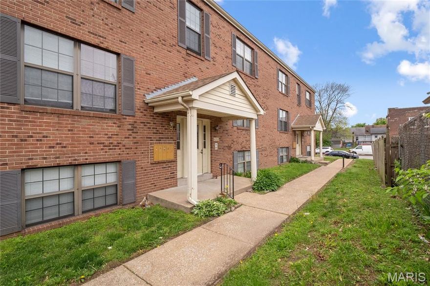 Meticulously maintained 10-unit building located in Bevo Mill. 4269 Bates Street is a well-kept brick multifamily building located on a quiet corner in South St. Louis. The property features ten, 1 bedroom/1 bath units with a simple, efficient layout and strong rental appeal. 8/10 units have been updated with new: LVP flooring, cabinets, kitchens and vanities. It’s situated in a stable neighborhood with long-term residents and consistent occupancy. Nearby green spaces like Carondelet Park and essential amenities provide added value for tenants. With easy access to I-55 and major surface streets, commuting around the city is straightforward. This is a low-maintenance building in a convenient and livable part of town.