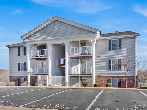 Tiny photo for 1231 Creve Coeur Crossing Lane #J, Chesterfield, MO 63017 (MLS # 26003799)