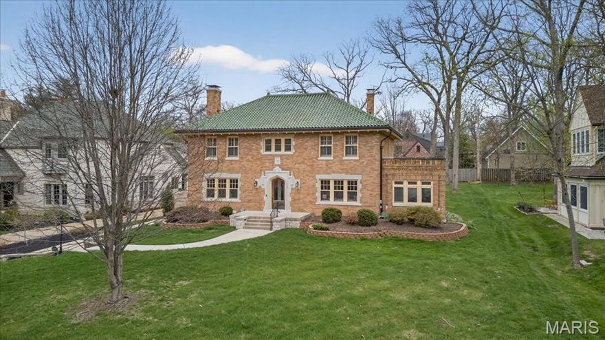This stately 1929 brick home offers timeless character on nearly a 1/2-acre lot in one of Webster’s most sought-after neighborhoods. The traditional clay tile roof and handcrafted millwork speak to the home’s historic charm, while spacious interior rooms offer flexible living for today’s lifestyle.  An inviting entry opens to a grand living room with a fireplace and adjoining sunroom, perfect for relaxing and entertaining. The formal dining room leads to an updated, eat-in kitchen with plenty of workspace and access to the covered patio for dining alfresco. Upstairs, a generous primary suite anchors the second floor, joined by two additional bedrooms and two full baths. A fourth bedroom on the third floor is ideal for teens or a home office. Outside, enjoy the newer two-car detached garage and covered patio. With its architectural detail, gracious scale, and coveted Sherwood Forest location, 630 Sherwood Drive is ready for the next family to make it their own. Seller prefers to sell as-is.