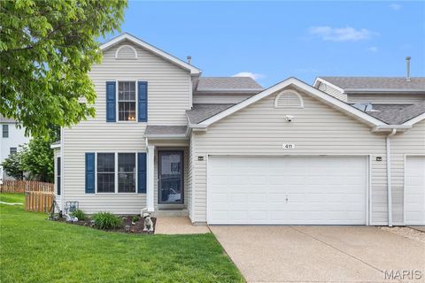 Photo of 411 Carrollton Drive, Wentzville, MO 63385 (MLS # 26026201)