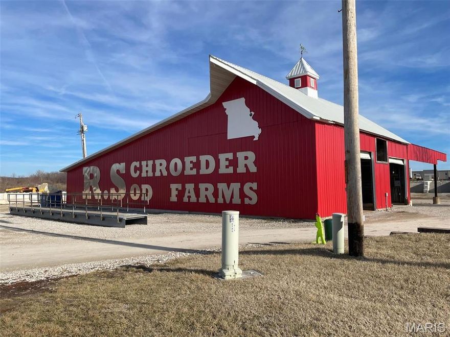 PERFECT Location in every possible way! Property is minutes away from major highways, train tracks, river, and airport! Industrial Park up the road saw the potential, with Amazon Plant leading the march. Front field is in the flood plain. Back half of property is not. There is currently a home, office, barn, and shed on the property (R. Schroeder Sod Farm currently operating here). Location: High Traffic, Industrial Park