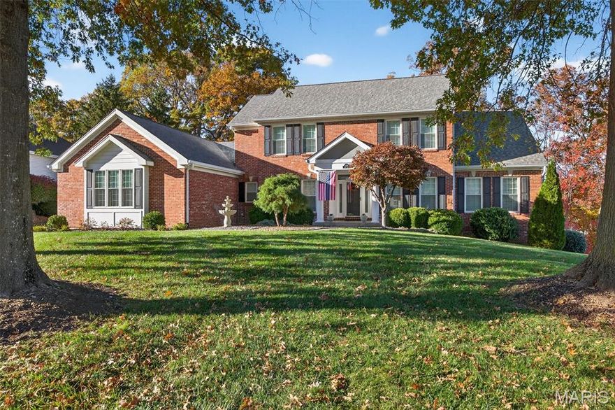 This custom-built, one-and-a-half-story estate features over 4,000 sq ft of meticulously updated living space, including five bedrooms & four and a half bathrooms and a side entry 4 car garage. 
Upon entering, you will be captivated by the stunning lake views through a three-story wall of windows. The open-concept, two-story great room, complete with a gas fireplace, provides an inviting atmosphere. The updated kitchen is a chef's delight, featuring custom cabinetry, granite countertops, a center island with seating, stainless steel appliances—including a double wall oven—and picturesque lake views. A separate dining room offers ample space for entertaining. The primary suite is conveniently located on the main level, boasting two walk-in closets, a fully remodeled en-suite bathroom with heated tile flooring, large soaking tub, and quartz vanity countertops, creating a serene oasis. Also on the main level are a secondary bedroom, a flexible space perfect for an office or hobby room, and a main-floor laundry room equipped with a utility sink, cabinetry and even a second dishwasher, ideal for post-entertainment cleanup!
The upper level consists of two additional bedrooms, each with its own private ,full bathroom. There are even beautiful lake views on the second level overlooking the great room and the impressive three-story window wall.
The finished, walkout lower level is an entertainer's dream, featuring a large open recreation area, gas fireplace, a wet bar, a guest suite, and panoramic lake views. There is even ample storage space. 
The backyard provides plenty of space to relax and take in the views from the patio, maintenance-free deck, or head directly to your private boat dock to enjoy a ride on the lake! Some recent updates include, Hardie Board siding, windows, newer hvacs, 400 amp electrical, solar dock lift gutter guards and many more updates! All of this with Lake Rights/amenities - Restaurant & Bar, Two Swimming Pools, Sand Beach, Pickleball & Tennis Courts & more. Don't miss your chance for lakefront luxury living!