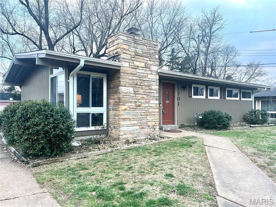 Move-in ready and full of charm, this 3-bedroom, 1-bath ranch home designed by the infamous Ralph Fournier offers a perfect blend of character, comfort, and modern updates. Located in the highly desirable Lindbergh School District, this home combines convenience with a welcoming neighborhood setting.

Step inside to a bright and inviting living space featuring vaulted ceilings, open floorplan and an abundance of natural light that fills the home. Fresh paint throughout and newer laminate flooring create a clean, modern feel while maintaining the home’s original charm. The updated kitchen includes all stainless steel appliances and a new kitchen sink, making it both functional and stylish. The bathroom has been refreshed with a new shower and vanity for a clean, contemporary look. Major improvements provide peace of mind, including a furnace and gutters that are only two years old, as well as newer windows that enhance energy efficiency and brightness throughout the home.

Outside, enjoy a large yard that offers plenty of space for relaxing, entertaining, or gardening. A patio area for BBQ and family gathering. A spacious shed in the backyard provides excellent additional storage for tools, bikes, and outdoor equipment. Grant’s Trail runs right by the yard, offering direct access to miles of walking and biking paths.

Conveniently located just 5 minutes from major highways (44 and 270), commuting is easy while still being close to a wide variety of dining and shopping options. With thoughtful updates, a bright open feel, and a prime location, this move-in-ready home is a wonderful opportunity you won’t want to miss!

Listing agent is the owner of the house.