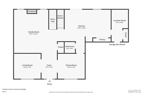 Tiny photo for 2510 Bear Creek Drive, Wentzville, MO 63385 (MLS # 26004583)
