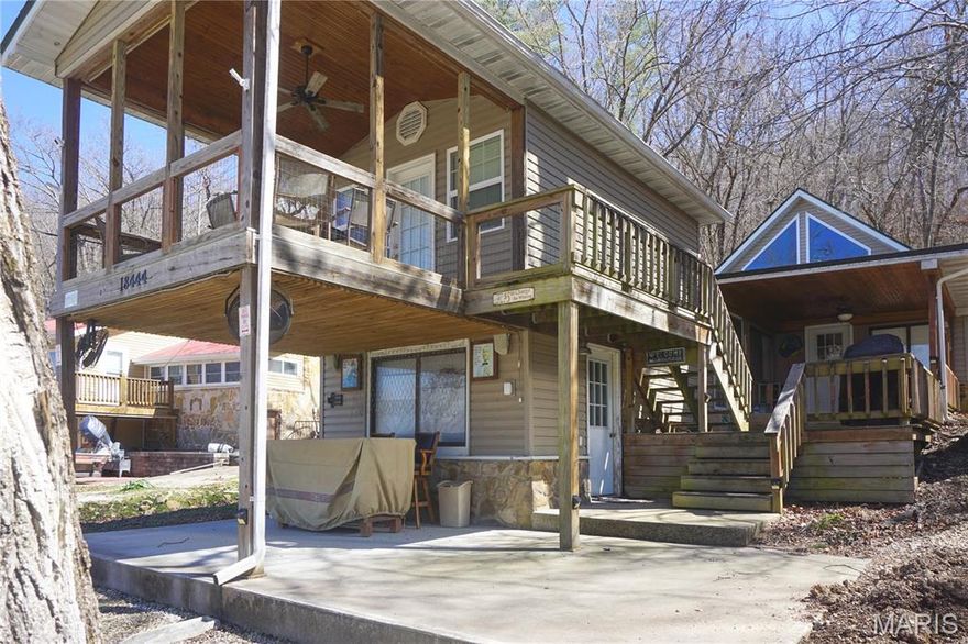 If you’ve been dreaming of quiet mornings and river views, this Gasconade River property delivers the kind of escape that’s hard to find. Located in the Rolla Country Club community, residents enjoy large open green spaces and private, members-only river access, making it an ideal weekend retreat or relaxing full-time getaway.

This fully furnished 2-story home with a partial basement offers 4 bedrooms and 2 bathrooms. Inside you’ll find tile flooring in the kitchen, laminate flooring in the living room, hickory cabinets, and a cozy wood stove. The kitchen is equipped with an electric range/oven, dishwasher, microwave, and refrigerator. Washer and dryer are included—all furnishings stay.

Outdoor living shines with a covered porch and multi-level covered deck, perfect for enjoying the peaceful surroundings. The home features central heat and air, a shared well with neighboring properties, and a septic system.

Annual HOA fee is approximately $400. Buyer must complete HOA application and be approved by the HOA Board. Short-term rentals (Airbnb/VRBO) are not permitted. Property is held under a 99-year lease. HOA bylaws, rules, and application are attached.

A great opportunity to own a river property that’s ready to use and easy to love!