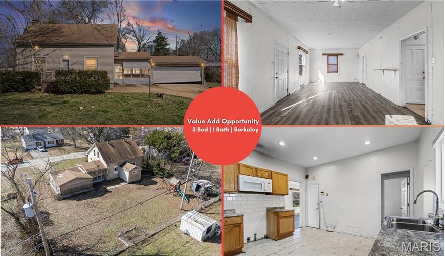 Welcome to this 3-bedroom, 1-bath home located on a quiet cul-de-sac offering a solid opportunity for an investor or a buyer ready to take on their next project. The property features an attached garage, driveway parking, and a spacious backyard, providing functional outdoor space and added convenience.

Inside, the home offers a layout ready for your vision, whether you're looking to update, renovate, or add value over time. Its location places it minutes from travel and nearby shopping, dining, and everyday conveniences, making it a practical option for future occupants.

The property is being sold in as-is condition, with the seller to make no inspections or repairs.

Showings available through ShowingTime / MLS only.