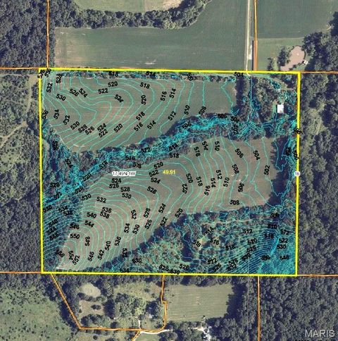 Tiny photo for 0 Cave Farm Rd. (49.91+/- Acres), Troy, MO 63379 (MLS # 25063998)