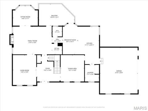 Tiny photo for 2131 Hickory Drive, Chesterfield, MO 63005 (MLS # 26056609)