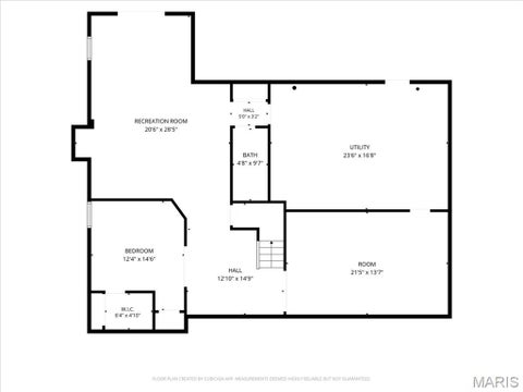 Tiny photo for 2131 Hickory Drive, Chesterfield, MO 63005 (MLS # 26056609)