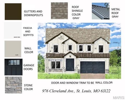 Tiny photo for 976 Cleveland Avenue, Kirkwood, MO 63122 (MLS # 25067708)