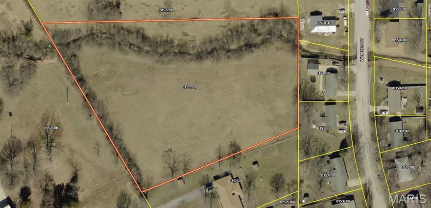 RESIDENTIAL TRACT IN THE CITY OF ST JAMES.  CITY SERVICES FOR ELECTRIC, WATER, AND SEWER ARE NOT ON PROPERTY BUT ARE AVAILABLE ACCORDING TO ST JAMES DIRECTOR OF PUBLIC WORKS.  PROPERTY LOCATED JUST BEHIND THE VETERAN'S HOME AT THE END OF HOME DRIVE ACCESSED BY AN EASEMENT.  A PORTION OF THE PROPERTY IS IN THE FLOOD PLAIN BUT THE MAJORITY IS NOT.  THIS IS QUITE A NICE LOCATION FOR YOUR NEW HOME OR DEVELOPMENT.  TAKE A LOOK.