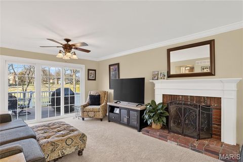 Tiny photo for 15489 Long Castle Forest Court, Chesterfield, MO 63017 (MLS # 26026822)
