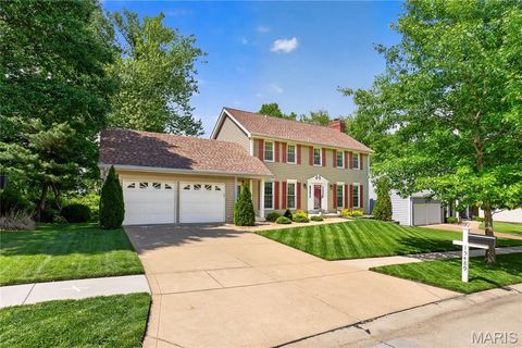 Photo of 15489 Long Castle Forest Court, Chesterfield, MO 63017 (MLS # 26026822)