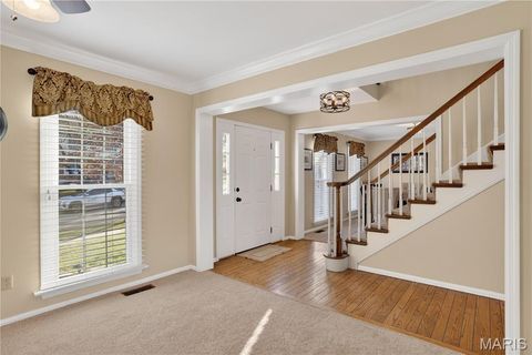 Tiny photo for 15489 Long Castle Forest Court, Chesterfield, MO 63017 (MLS # 26026822)