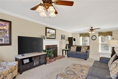 Tiny photo for 15489 Long Castle Forest Court, Chesterfield, MO 63017 (MLS # 26026822)
