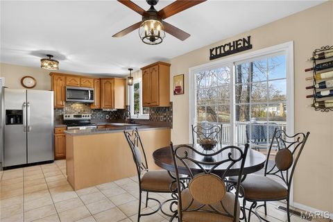 Tiny photo for 15489 Long Castle Forest Court, Chesterfield, MO 63017 (MLS # 26026822)