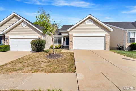 Tiny photo for 843 Whispering Village Circle, Ballwin, MO 63021 (MLS # 25066151)