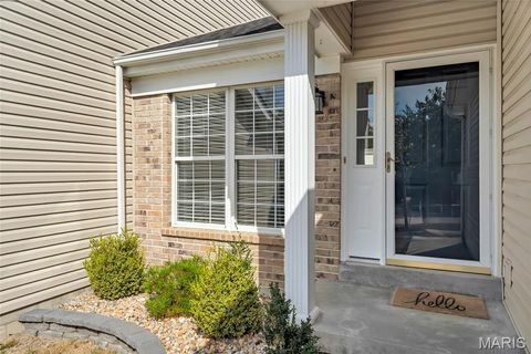 Tiny photo for 843 Whispering Village Circle, Ballwin, MO 63021 (MLS # 25066151)