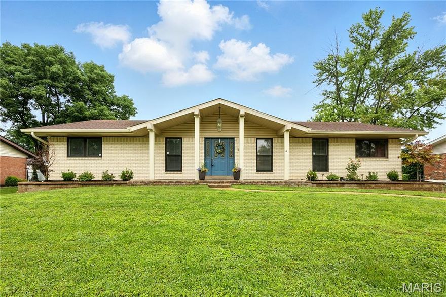 Beautiful brick ranch in Lindbergh Schools! Open floor plan, fully updated kitchen with large island, cool dining area, living room opens to the great covered patio! Primary bedroom with walk in closet and full bath. Two additional good-sized bedrooms use the second full bath on the main level. Basement has a half bath & large family room! Giving you additional room for family activities! Rear entry oversized garage. Quiet street, walk to Bohrer Park for more family fun! Come and take a look! Professional pictures coming soon.