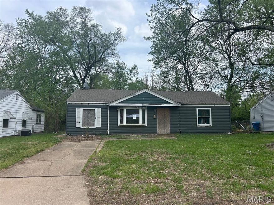 Home has burned and being sold as-is.  Seller will not make disclosures or repairs.  Seller will not provide any warranties.  Home is in need of significant repair.