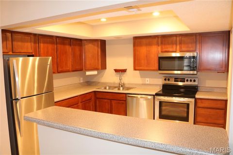 Tiny photo for 927 Claytonbrook Drive #3, Ballwin, MO 63011 (MLS # 26011878)