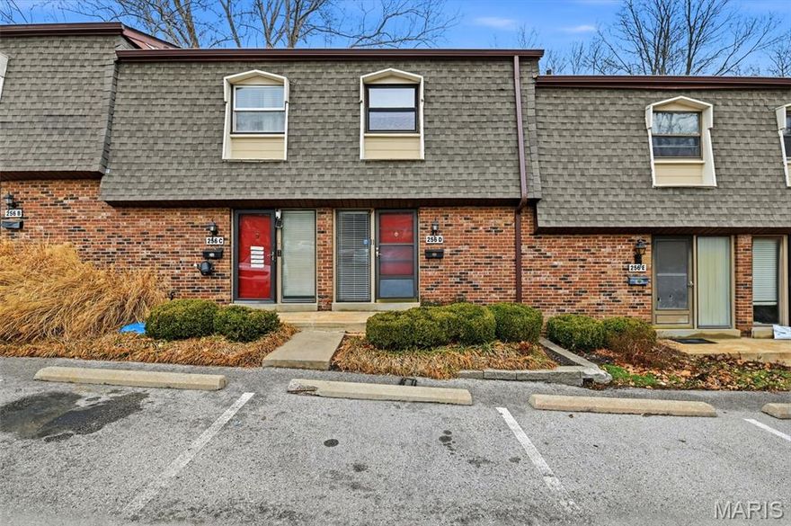 Welcome to 256 Glandore Dr, Ballwin, MO 63021. This 2-bedroom, 2-bath townhome offers approximately 1,400 sq ft of usable living space. The home features vinyl plank flooring, granite countertops, and a gas stove in the updated kitchen. Enjoy a private patio with a deck that backs to the woods for added privacy and outdoor relaxation.

The finished lower level provides ample open space for recreation, media, or a home gym. Community amenities include a pool and clubhouse. Located in the Parkway School District and close to shopping and dining. Don’t miss your chance on this property—schedule a showing today!