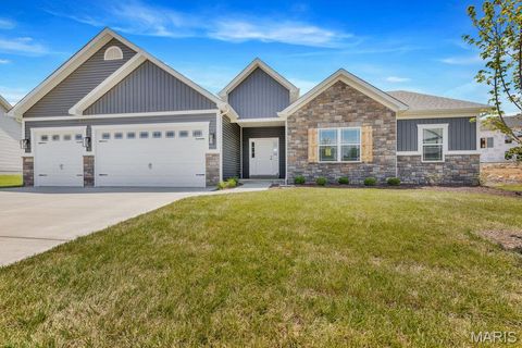 Photo of 608 woodway Court, Wentzville, MO 63385 (MLS # 25067715)