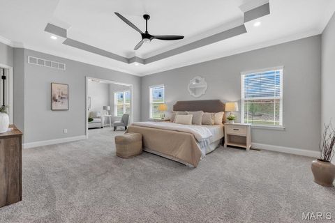 Tiny photo for 608 woodway Court, Wentzville, MO 63385 (MLS # 25067715)