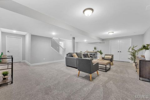 Tiny photo for 608 woodway Court, Wentzville, MO 63385 (MLS # 25067715)