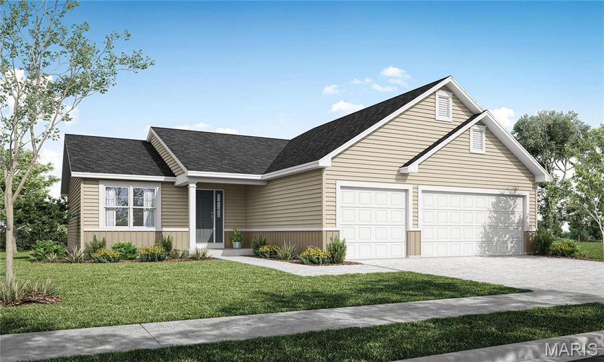 Open daily from 11-5.  Contracts will be on builders forms.  This 3 Bedroom, 2 Bath, 3 Car Garage, Ranch style home To Be Built can be customized to fit your needs.  Features Include a Spacious Great Room, spacious Kitchen & Breakfast Room, Smoothtop Self Cleaning Range, Microwave & Dishwasher.  Six Panel Doors, Satin Nickle Door Hardware, Choice of Cabinets to select from, 8" Deep Stainless Steel Sink, Walk in Pantry & Main Floor Laundry.  The Exterior Includes 30 Yr. Architectural Shingles, Enclosed Soffits & Fascia, 42" Wide Curved Walkway, Egress Window & a Fully Sodded Yard.