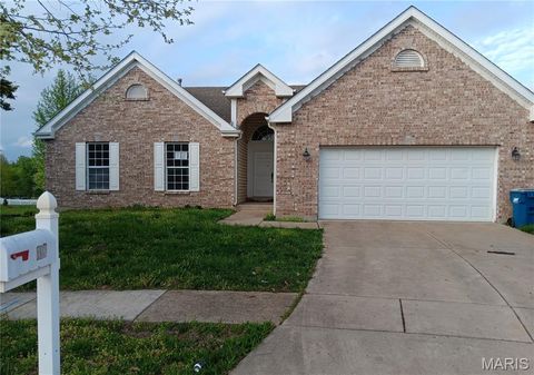 Photo of 318 Coventry Trail Lane, Maryland Heights, MO 63043 (MLS # 26023211)
