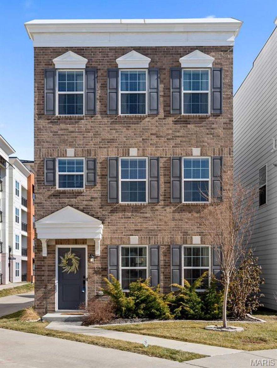 Situated on The Hill, this stunning four-year-old home is located in one of the area’s most desirable neighborhoods. The three-story home features an open-concept floor plan, and exceptional attention to detail throughout. The kitchen boasts a 5 burner-gas stove,  stainless steel appliances, custom 42 inch white cabinetry, quartz countertops, a coffee/ beverage center with a pantry and kitchen island!—perfect for both everyday living and entertaining. EACH bedroom includes its OWN PRIVATE en suite bathroom and walk-in closet offering comfort and convenience for family and guests alike. The primary bedroom has TWO walk-in closets and en suite bathroom with dual sinks.  Outside, enjoy a fully fenced leveled yard with upgraded aluminum iron fencing with a backyard patio and a two-car detached garage with added storage space.  Just steps from local restaurants and coffee shops, this home also offers quick access to major highways for easy commuting. Tax abatement until 2028!