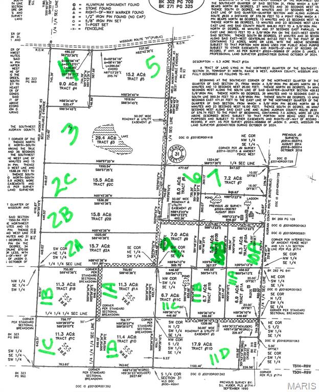 Tract 2C Audrain Rd 935