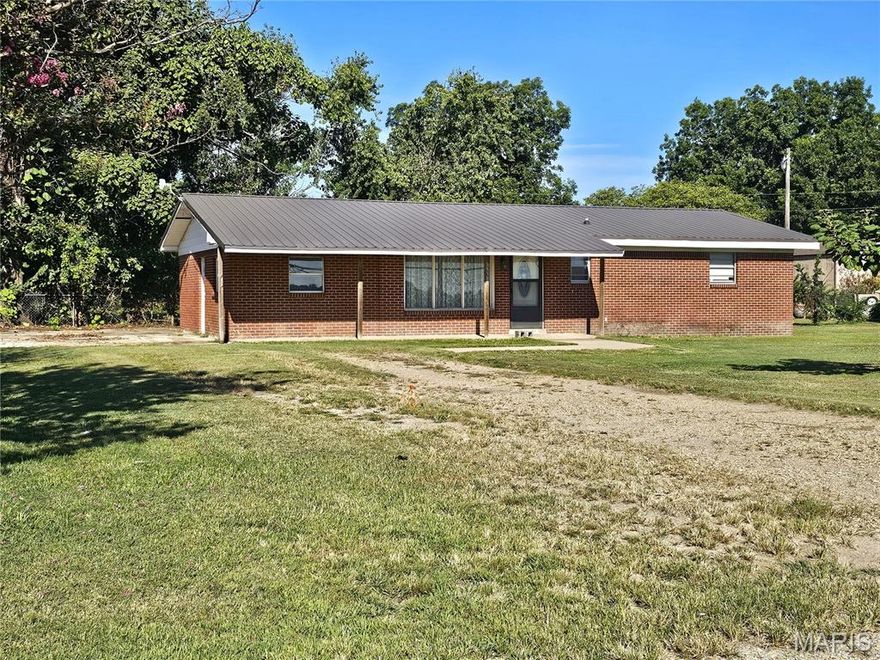 Affordably priced 3-bedroom 1 bath brick home located just outside the City of Malden, MO. Conveniently located right off Hwy J just West of town. Home has metal roof, central heat/air, and shady back yard. With a little love this home would make a good first home or investment property. Schedule your showing today!