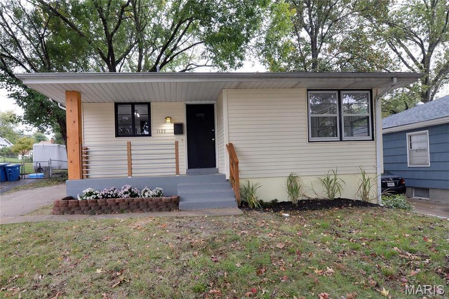 WONDERFUL RANCH RECENTLY UPDATED . Charming 3 bed 2 bath ranch with large fenced back yard. Refinished wood floors throughout Livingroom, bedrooms, closets. MUST SEE KITCHEN! Custom solid wood cabinets, Corian countertops lime washed brick backsplash ALL NEW stainless steel appliances bonus prep/coffee bar, chalkboard accent wall. 'Lifeproof' marble luxury vinyl tile flooring. Updated modern bathrooms including new flooring, vanities & more. 3 spacious bedrooms with large closets. Nearly 1,000 sq ft. additional finished living space in basement. New ‘Lifeproof’ luxury vinyl plank flooring throughout oversized rec room, bonus room w/closet for office or other flex space, separate workshop/hobby room. Loads of built-in storage. Heating a/c and water heater (new 2016). Excellent location: walking distance to Lindenwood University. Quick access to HWY 70. Minutes to old town St. Charles, Shops and Restaurants. Partial view of Riverfront fireworks from your own back yard. No pets.