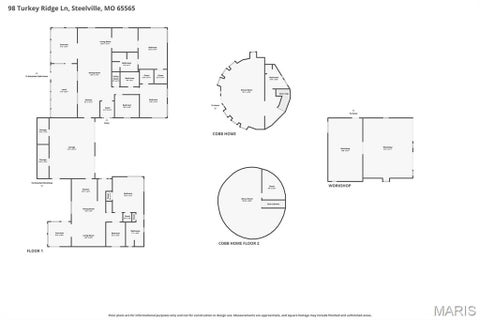 Tiny photo for 98 Turkey Ridge Lane #(18 Acres), Steelville, MO 65565 (MLS # 26067693)