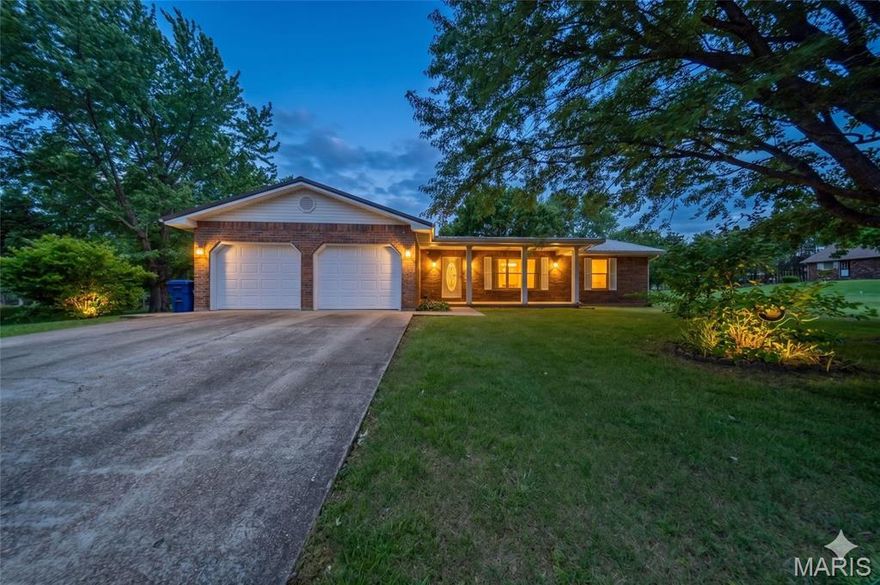 Well-maintained 3-bedroom, 3-bathroom brick home in Dixon offering space, functionality, and timeless charm! This inviting home features an attached 2-car garage and a full walkout basement. Step onto the covered front porch and into the welcoming living room. Just around the corner, the dining room offers French doors leading to the covered back deck overlooking the generous level backyard—perfect for relaxing or entertaining. The kitchen boasts custom cabinetry, breakfast bar seating, and a convenient built-in desk area. The spacious primary suite features a full ensuite bathroom with a double vanity and a step-in shower, plus laundry conveniently located just off the bedroom. Two sizable guest bedrooms and a full guest bathroom complete the main level. Downstairs, you’ll find a large recreation room, a third full bathroom, and an expansive storage area with endless possibilities. Don’t miss this opportunity—schedule your private tour today!