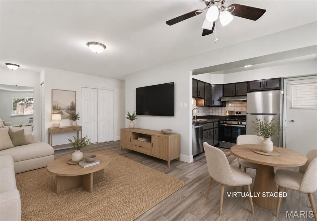 Photo of 9047 Villaridge Court #F, Unincorporated, MO 63123 (MLS # 26035772)