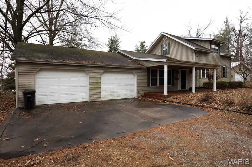 This 2-story home located at 700 Feltz St. in Perryville, MO offers 3 bedrooms, 2 baths, and approximately 1,812 square feet of living space on 1.27 acres, providing a rare amount of space within the city limits. Nestled back on the property, the home offers a private, tucked-away feel while still being conveniently close to town amenities. The property features a 2-car attached garage and a detached shop with a half bath, offering plenty of space for storage, hobbies, or workshop use. Served by city utilities, this home combines the convenience of in-town living with the privacy and space of a larger lot. With its functional layout, spacious setting, and additional outbuilding, it’s a great opportunity for buyers seeking comfort and room to enjoy. This property will be sold AS-IS through an online auction, with bidding closing April 16th at 6:00 PM. A home inspection will be done prior to the auction close date and be available to any registered bidders, and a 5% down payment will be required of the purchaser on the day of sale.