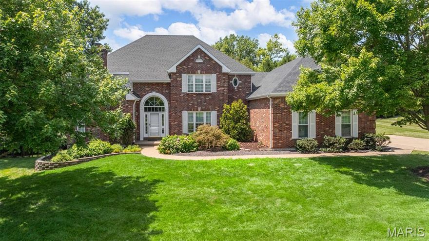 Well designed 1.5 story home offering exceptional value with over 4500 sq feet of living space located on a beautiful street in desirable Whitmoor Country Club. Culdesac plus calming water and golf view. The exterior offers a new roof 2025, gutters and windows. As you step inside you will immediately notice the well sized rooms. Ceiling designs include: 2 story ceiling, turret, coffered and vaulted all adding to the charming elements. Vaulted executive style office/study with built-in bookcases, cozy fireplace & beverage area. The primary bedroom suite is on the main level, dual walk-in closets, free-standing tub and tile upscale shower new in 2025. Dinner parties flow well from the kitchen to the dining room. Spacious kitchen & breakfast room with stainless built in ovens, gas cook top, multiple pantries and a cooks desk for planning & organization. MFL with soaking sink. Floor to ceiling 2 story brick fireplace in the large great room. Butlers pantry offers a beverage bar with sink. Upper level features a bedroom suite with private bath, loft /junior study with built in book-nooks for reading time, and 2 more bedrooms.  Lower level with 5th bedroom, large walk-in closet, full bath, family rm, exercise rm with closet, play rm or office with closet, beverage /bar area. Dual HVAC & hot water heaters. 3 car side entry oversized garage. Private landscaped yard, aggregate patio and mature trees. Beautiful Golf Country Club Community