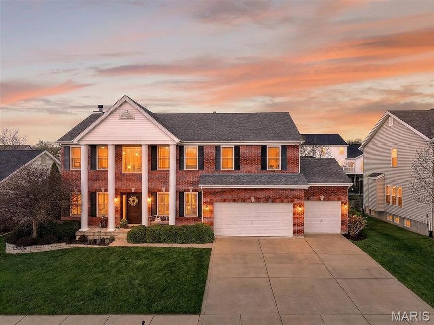 Open House Sat April 3 from 1-3!!  Welcome HOME!  This beautifully maintained, Pinterest-perfect 4-bedroom, 2-story gem could be yours soon! Every inch of this home has been thoughtfully cared for and styled, offering the perfect blend of charm, comfort, and comforting appeal. From the inviting curb appeal to the light-filled interior—enhanced by newer, recently installed windows—you’ll fall in love the moment you step inside. The spacious layout features generous living areas, a stunning kitchen ideal for gathering and entertaining, and cozy yet elegant finishes throughout. Upstairs, you’ll find well-appointed bedrooms that provide both comfort and privacy for family and guests alike. Nestled in a quiet, highly desirable subdivision of Lewis and Clark, this home offers peace and tranquility while still being conveniently located. Situated within an award-winning Ostmann Elementary elementary Ft Zumwalt West schools, it’s an exceptional opportunity for those seeking both quality living and top-tier education. This is more than just a house—it’s a place to truly call HOME.