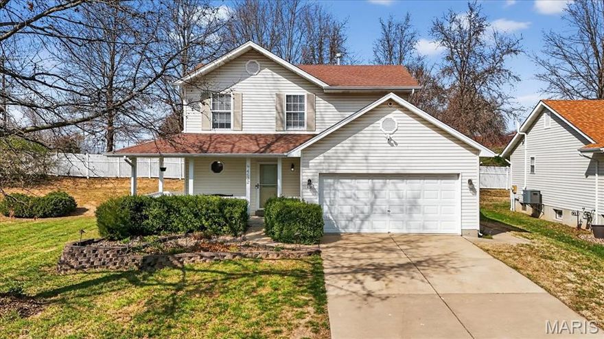 Welcome to 4672 Kellykris Drive in desirable St. Charles! This inviting home offers a wonderful blend of comfort, space, and everyday convenience. Step inside to a bright, welcoming layout featuring generous living areas that are perfect for both relaxing and entertaining.The kitchen offers ample cabinet and counter space and flows seamlessly into the dining area, making gatherings easy and enjoyable. Recent updates provide added value and peace of mind, including a newly replaced garage door and updated plumbing in the upstairs bathrooms.Upstairs, you’ll find spacious bedrooms designed for comfort and flexibility. Outside, the backyard offers a great space to unwind, garden, or host guests.Nestled in a quiet neighborhood with easy access to shopping, dining, parks, and major highways, this home combines a peaceful setting with everyday convenience.Don’t miss your chance to make this well-maintained St. Charles home your own!