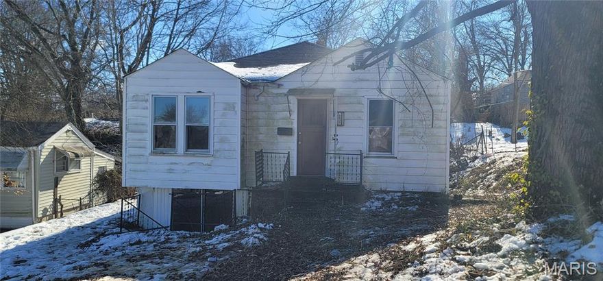 Two-bedroom, one-bath opportunity with strong value-add potential. This home features hardwood flooring, a full walkout basement, and a functional layout ready for renovation. Property requires updates and repairs and is being sold as-is, making it ideal for investors, flippers, or buyers looking to build equity through improvements. Walkout basement offers added utility and potential expansion. Bring your vision and unlock the upside.