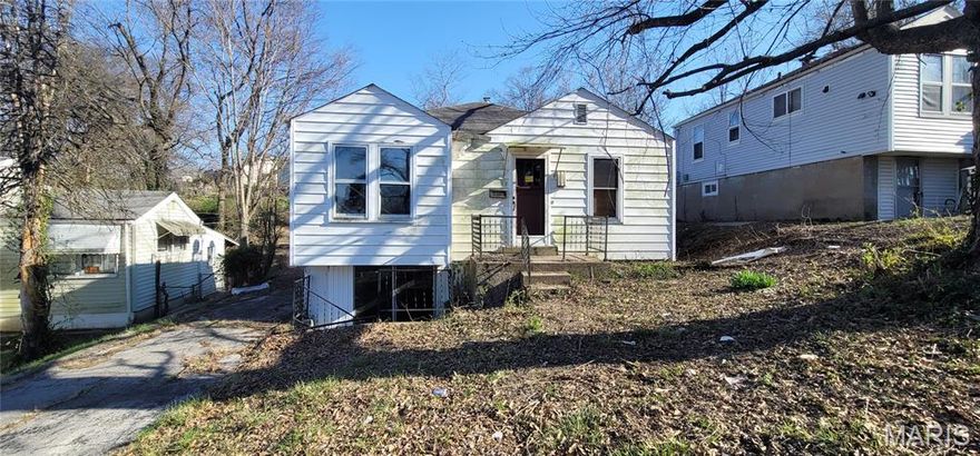 Two-bedroom, one-bath opportunity with strong value-add potential. This home features hardwood flooring, a full walkout basement, and a functional layout ready for renovation. Property requires updates and repairs and is being sold as-is, making it ideal for investors, flippers, or buyers looking to build equity through improvements. Walkout basement offers added utility and potential expansion. Bring your vision and unlock the upside.