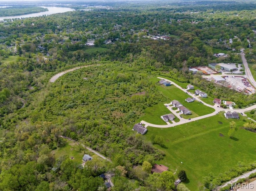 Unincorporated land with River Frontage! Make your Airbnb dreams come true! So many possibilities are waiting for you at the end of Bellefontaine Estates Ct. Ariel photos depict the parcel available for sale. Can be combined with 1098 Belgrove Drive and/or 1050 Fry Ln - a total of 44.61 acres. BUILDERS PARADISE - Prime Development Opportunity near I-270, Spanish Lake, The Mississippi River, and The Home To The “New” Wildcare Park Zoo! Easy Access To Downtown, and all the Action and Beauty St Louis has to offer. Waterfront views with an easy commute this DEVELOPMENT boasts the potential to have 100 + BUILDING SITES. From LUXURY DUPLEXES, LUXURY CONDOMINIUMS, and LUXURY NEW HOMES. The ideas are abundant. Invited To Make The Most out of this Once in A Life Time Opportunity! In a flourishing area new homes would be perfect! NEW CONSTRUCTION - in the Subdivision Starting at $425,000 Per Home or you name your price! Imagine 50-100+ New Homes here! Next to the 2027 WILDCARE PARK ZOO, A 400+ Acre Multi Million Dollar Theme Park minutes away. More entertainment, excitement, and greater opportunity awaits. Build today, perfectly located to be one of the Biggest New Construction Developments of the DECADE.