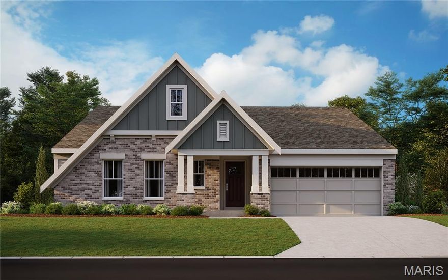 New construction by Fischer Homes in the beautiful Inverness community, featuring the stunning Calvin design. This unique plan offers 4 bedrooms and 3 full baths. The expansive family room is the perfect gathering space. Spacious open kitchen with a large island and walk-in pantry connects to the morning room. Private study with French doors. The owner's suite features a private bath and walk-in closet. Finished basement features a wet bar, a lower level bedroom with a full bathroom, and walks out to a 12x10 patio. The expanded 2-bay garage completes this exceptional home.