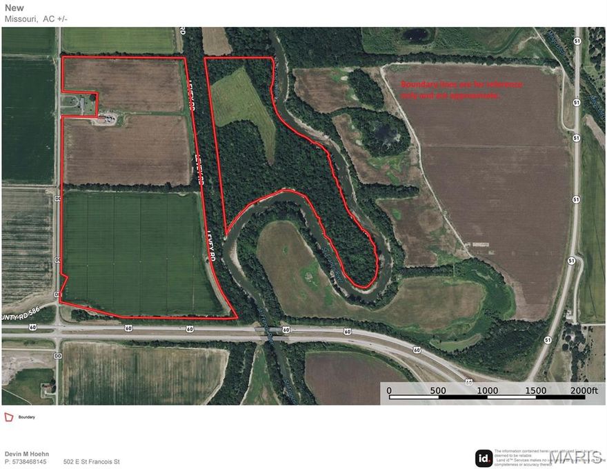 New Listing!
Located at the prominent corner of Hwy DD and Hwy 60, this 123.4-acre diverse farm offers exceptional agricultural, commercial, and recreational value. Featuring 85.22 precision-leveled, watered, levee-protected acres (m/l) along with 7.73 unprotected tillable acres (m/l), the property provides a total of 92.95 productive tillable acres.

This farm is well-equipped for high-yield operations with two electric wells, precision leveling, and secure levee protection on the majority of its cropland. Multiple grain bins are on site, including two newer bins of approximately 12,000 bushels each, offering ample on-farm storage. A 3,890 sq. ft. concrete-floor shop provides excellent space for equipment, maintenance, and storage.

Beyond its agricultural strengths, the property carries commercial potential with Hwy 60 frontage and recreational appeal thanks to direct proximity to the St. Francis River, offering hunting and fishing opportunities.

Whether you're a farmer looking to expand or an investor seeking a strategically positioned, income-producing tract, this property is an exceptional opportunity.