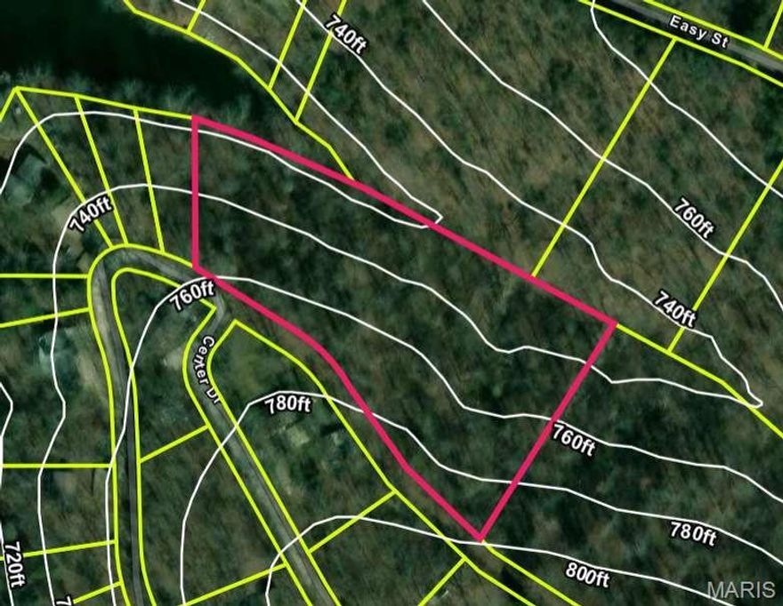 2.8 +/- Acres on a paved road with lakefront on Clear Lake in Sunrise Lakes, De Soto, MO. Sunrise Lakes is a private subdivision that offers access to multiple lakes and subdivision water as well as other amenities such as a park and pavilion and boat launch area.

There appears to be a water hook-up already on the property but the condition or viability is not currently known.

Sunrise Lakes is convenient to town as well as Highway 67.

An additional attached 7.2 acres are also available.

Yearly HOA dues are approximately $300 / yr. Taxes are estimated to be approximately $200 per year.