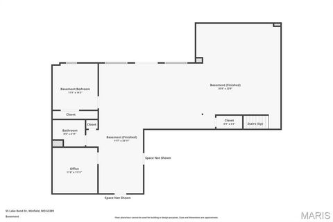 Tiny photo for 55 Lake Bend Drive, Winfield, MO 63389 (MLS # 26009155)
